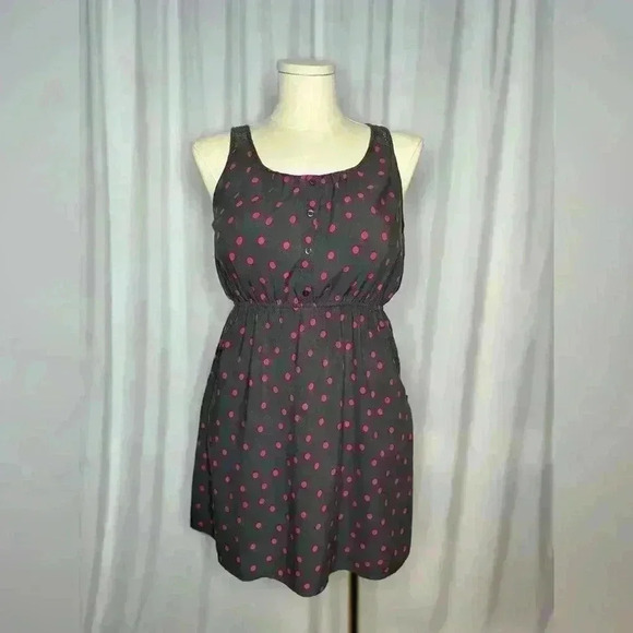 Mossimo Supply Co. Polka Dot Sleeveless Dress (568) - Picture 1 of 12